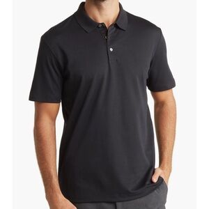 Theory Black Polo Shirt size M